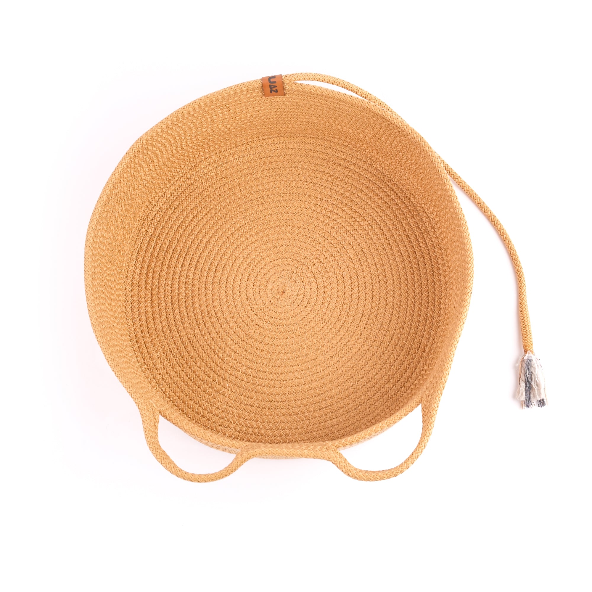 Jute Katzenbett mit Schweif Braun