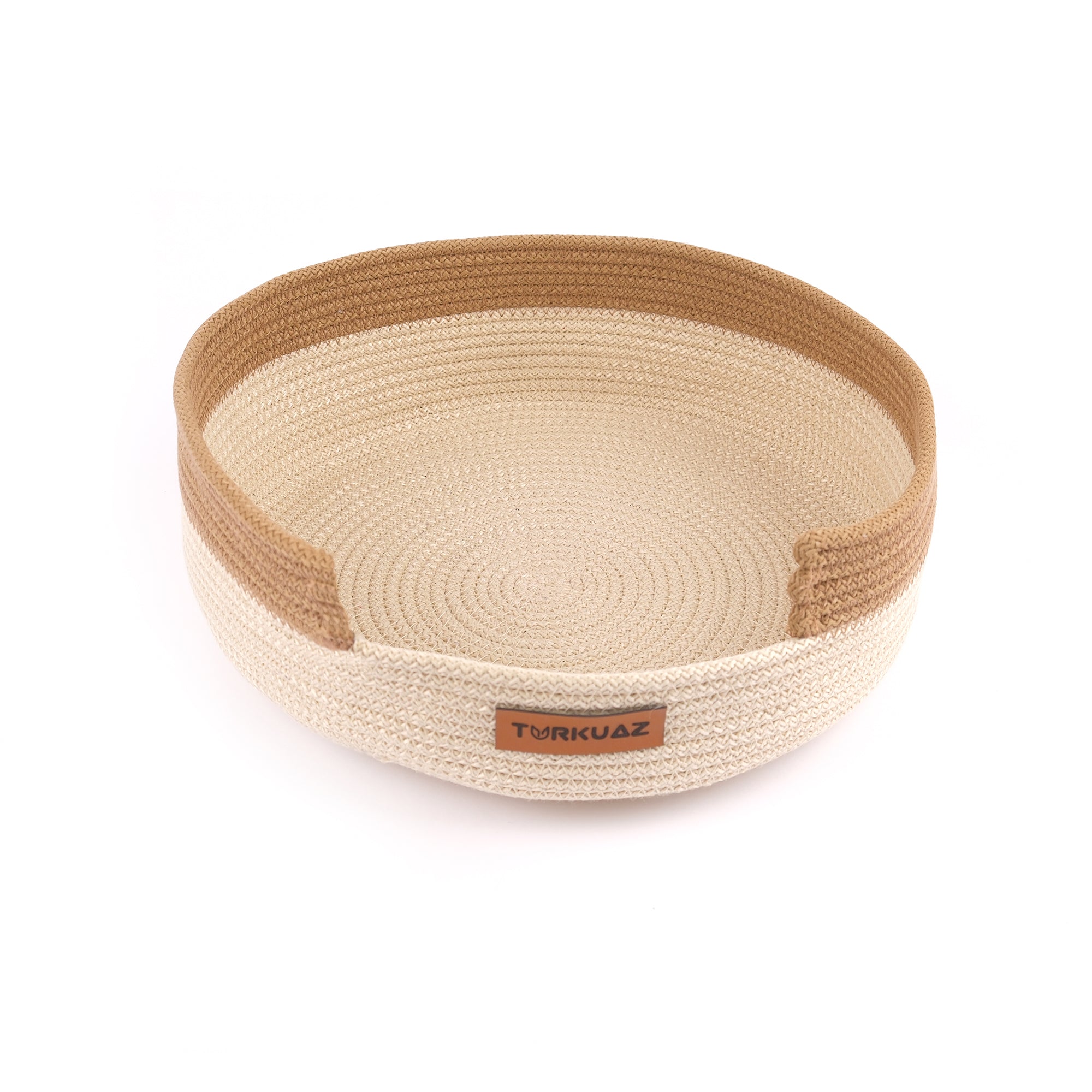 Pikas Aufbewahrungskorb Geflochten Vielseitiger Flechtkorb für Bad Kosmetik, Küchengewürze, Wickelkommode Organizer und Körbe Aufbewahrung