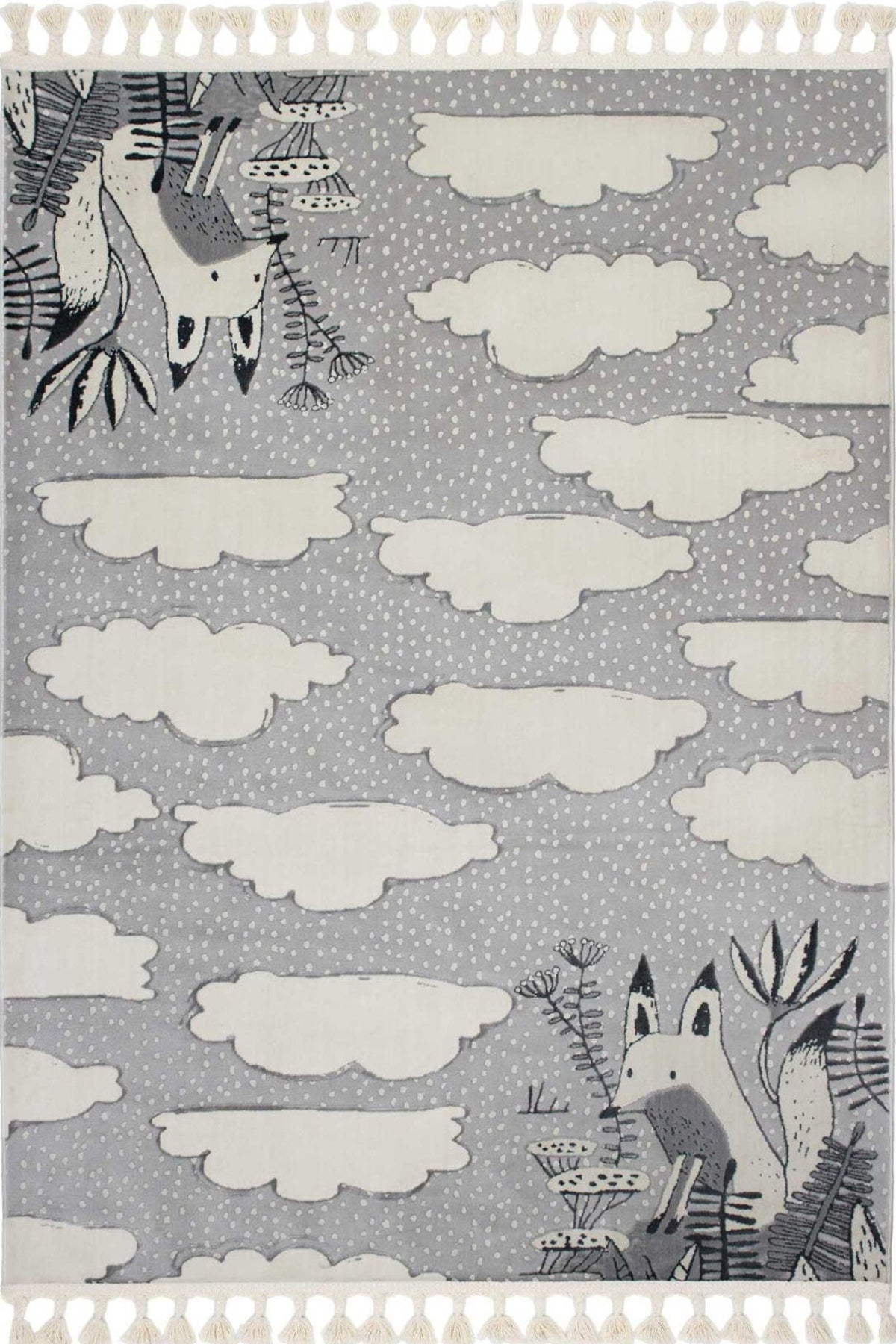 Yumurcak Premium Teppich – Rutschfeste Unterseite | Waschbar | Weich & Strapazierfähig