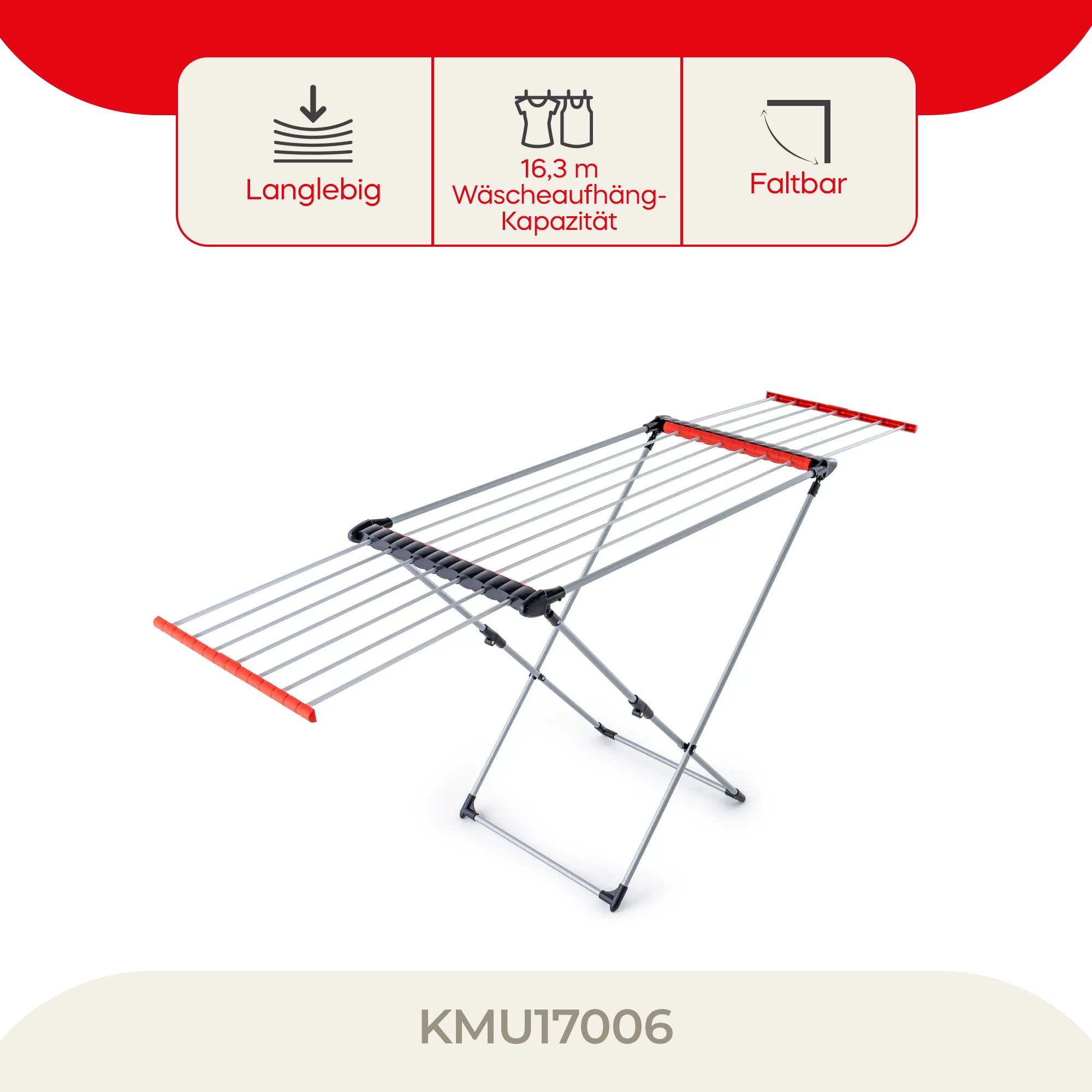 Wäschetrockner Mega Aluminium