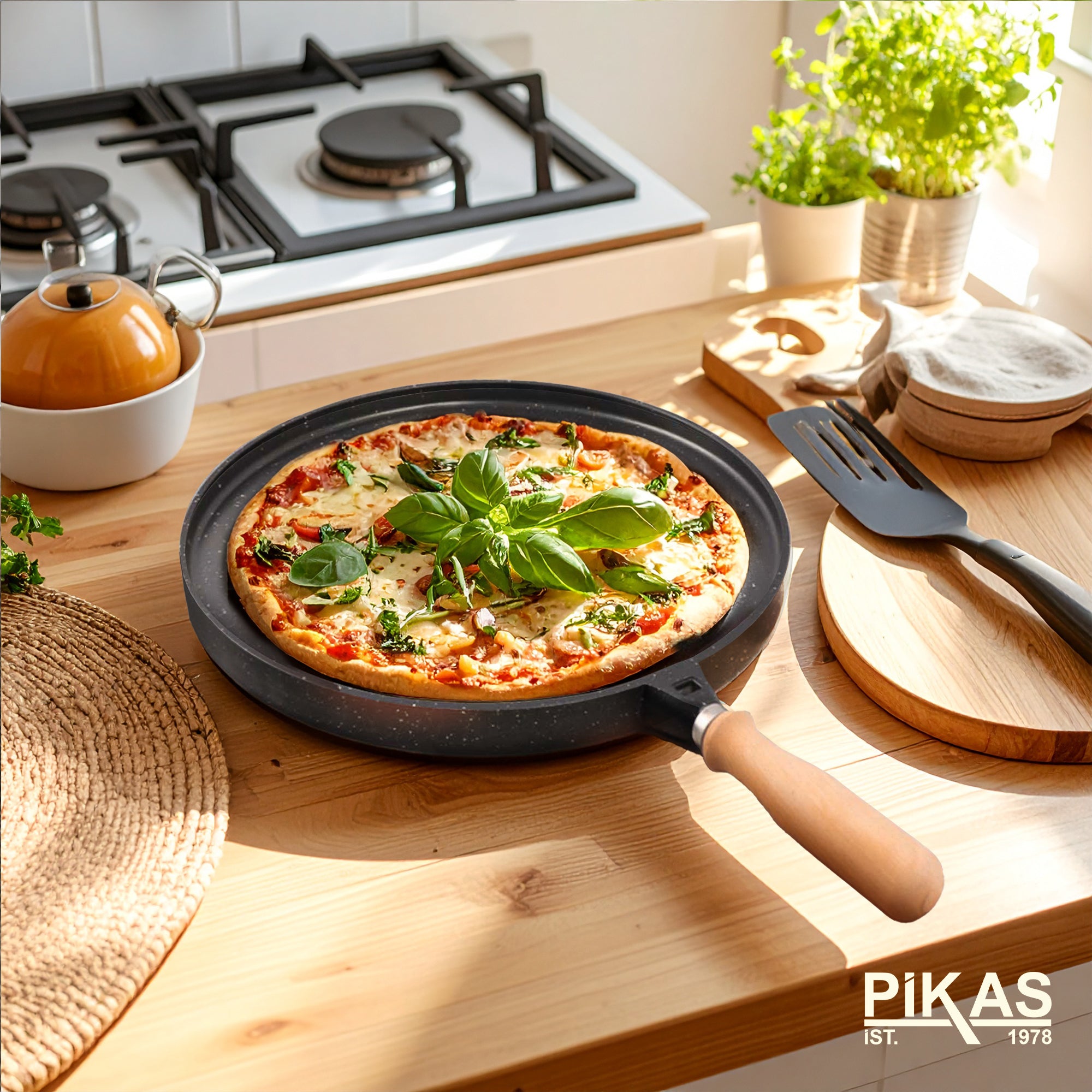 Einseitige Bratpfanne